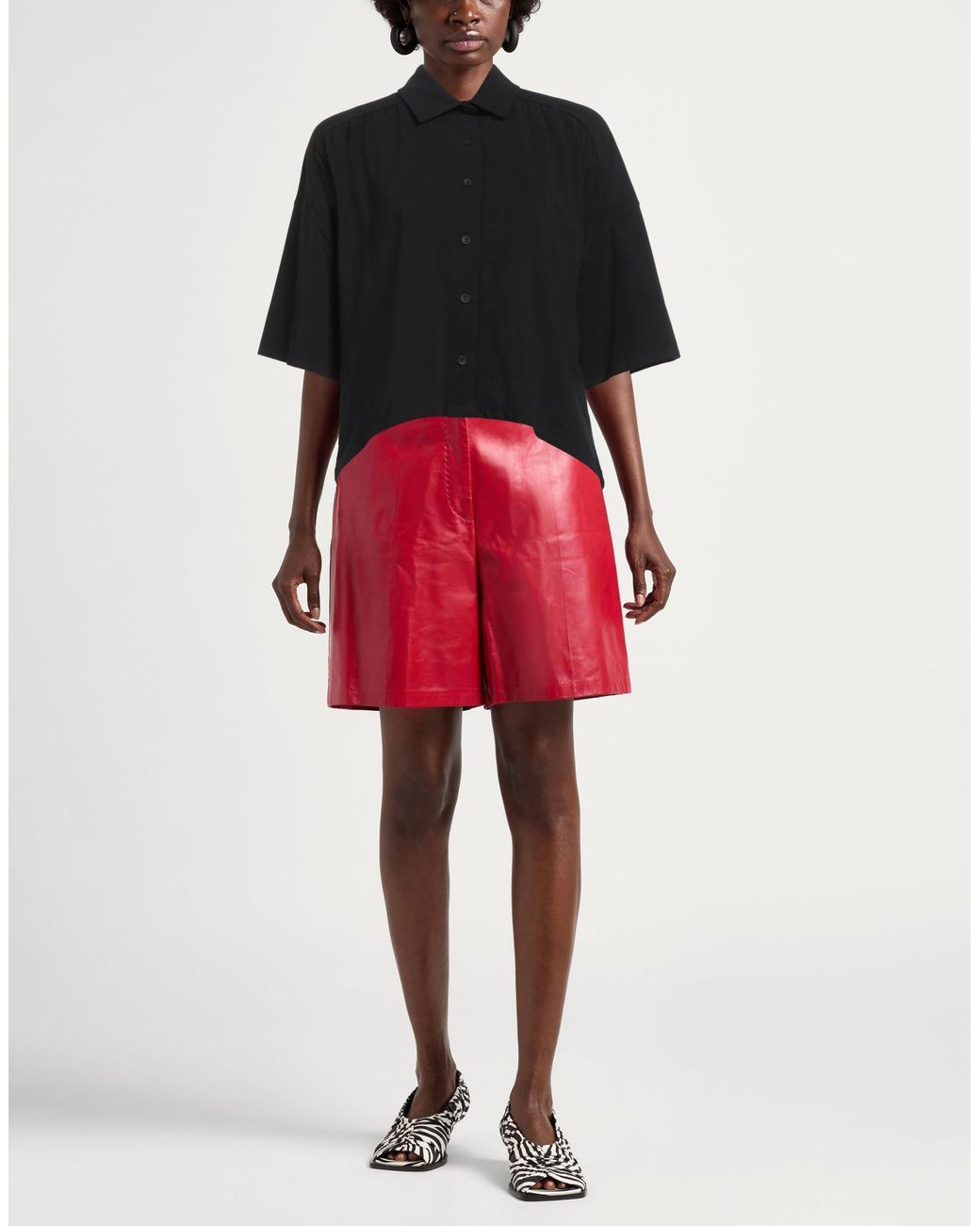 Alpha Studio Black Shirt Cotton, Elastane