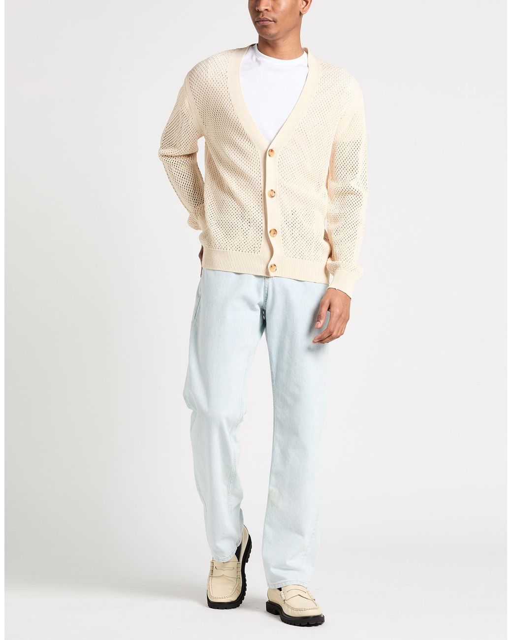 Cardigan Laneus pour homme en coloris Natural