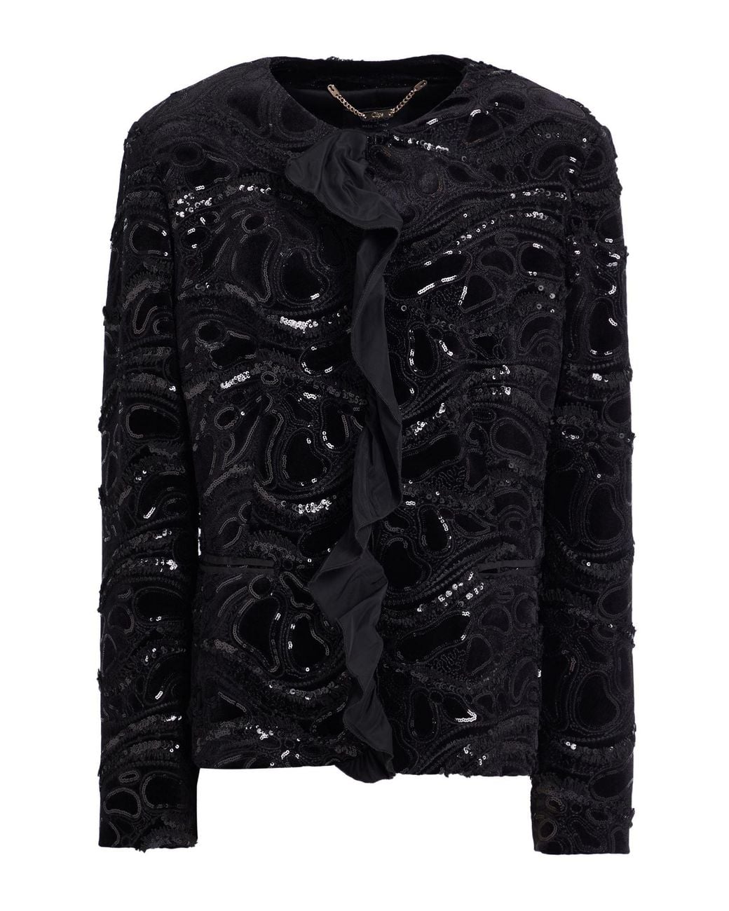 Clips Black Jacket Polyester, Elastane
