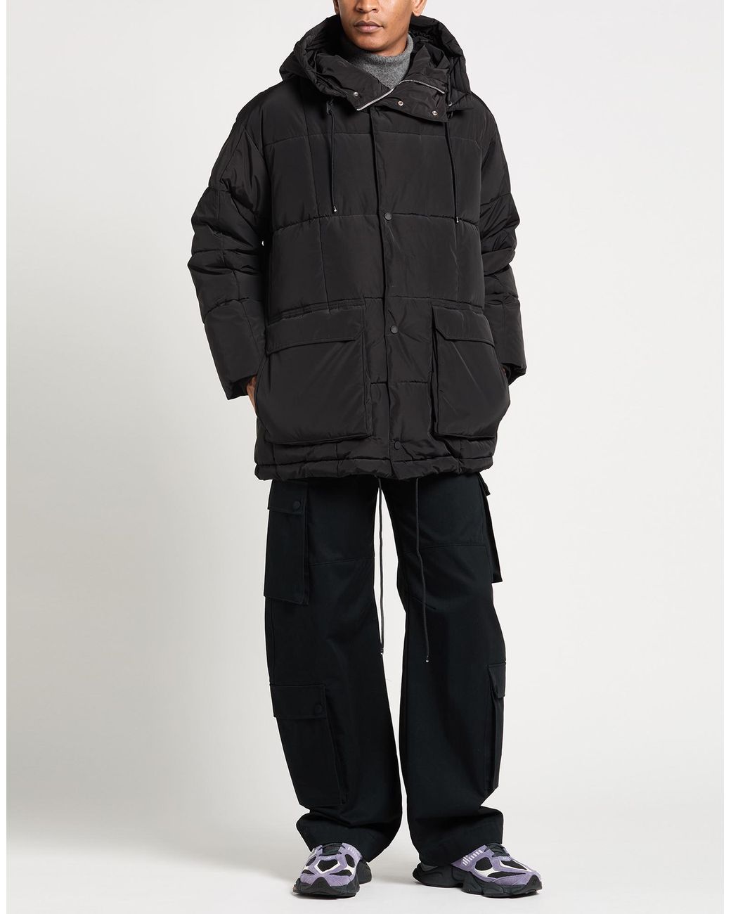 ARMANI EXCHANGE Black Puffers for men