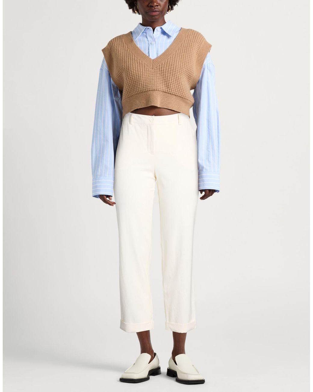 P.A.R.O.S.H. White Pants