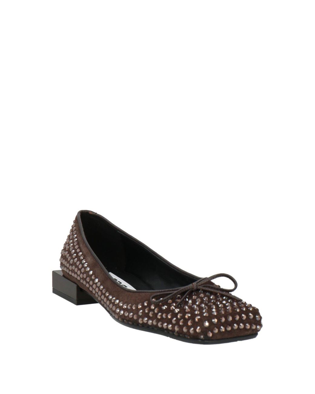 Ras Brown Ballet Flats Leather
