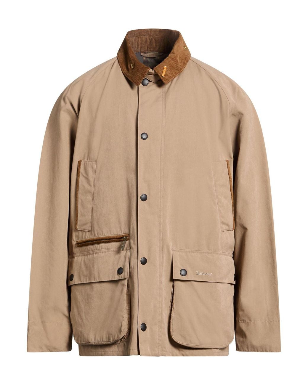 Barbour Natural Jacket Cotton, Polyester, Polyamide for men