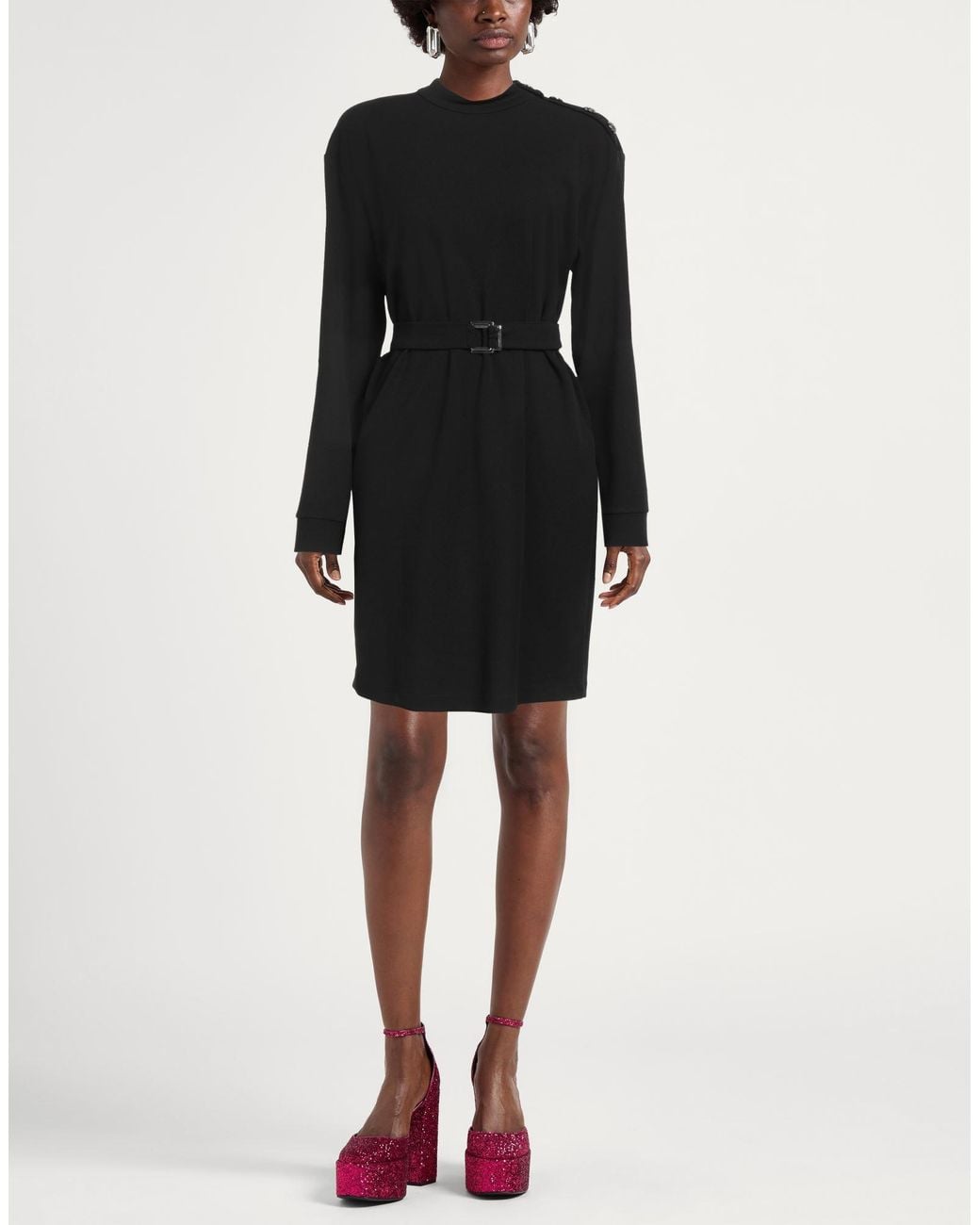 Gaelle Paris Black Mini Dress