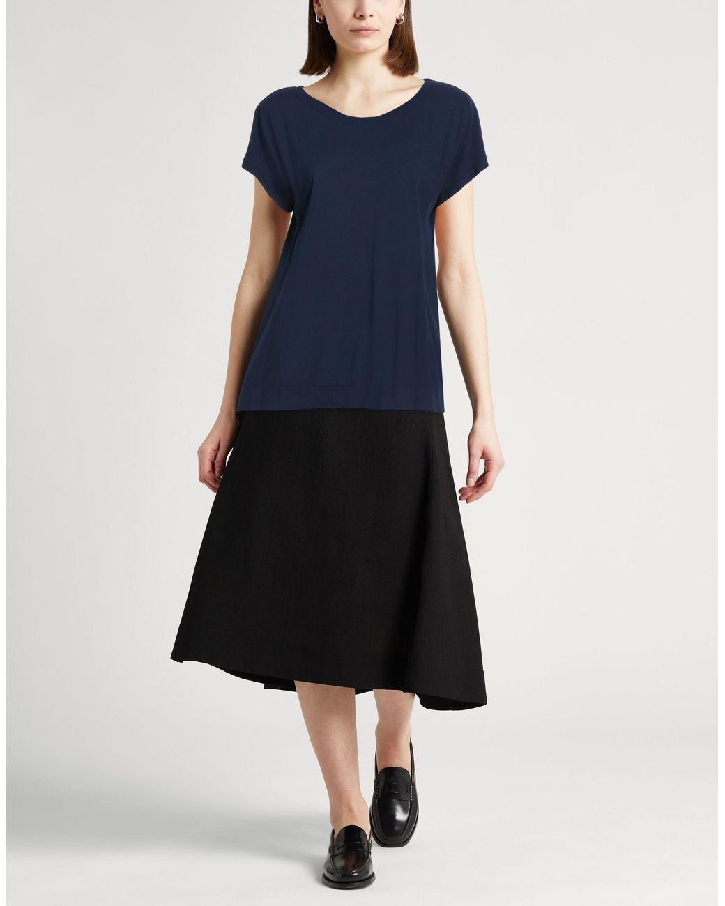 Drumohr Blue T-Shirt Cotton