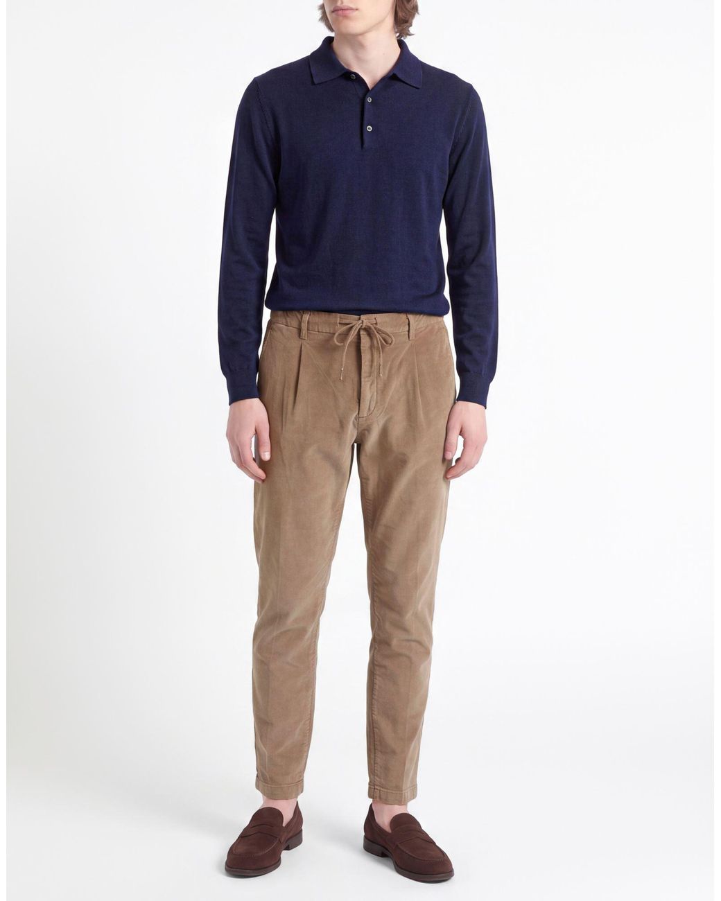 Manuel Ritz Natural Pants Cotton, Modal, Elastane for men
