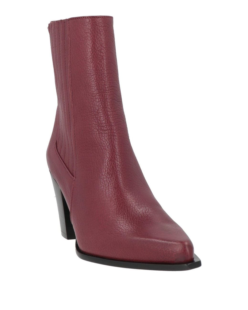 Pollini Purple Ankle Boots