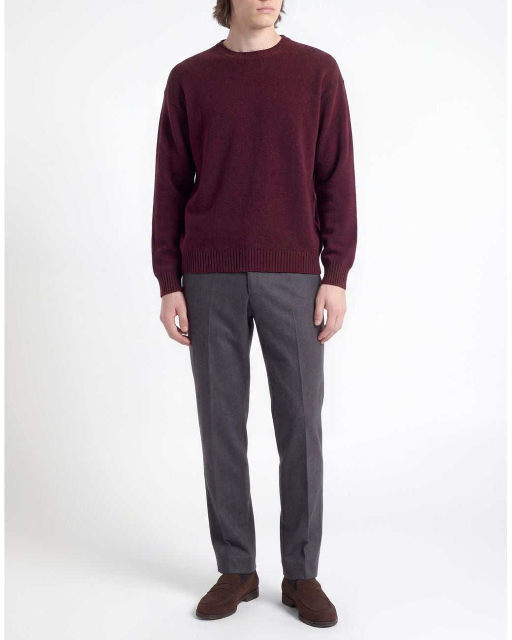 Pullover Roberto Collina de hombre de color Purple