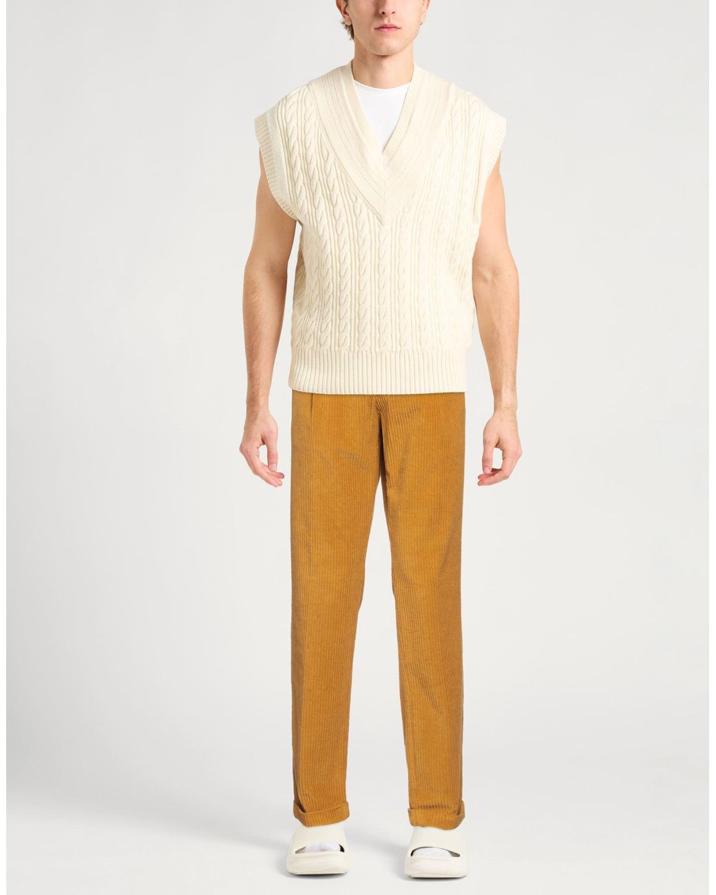 Berwich Orange Pants for men