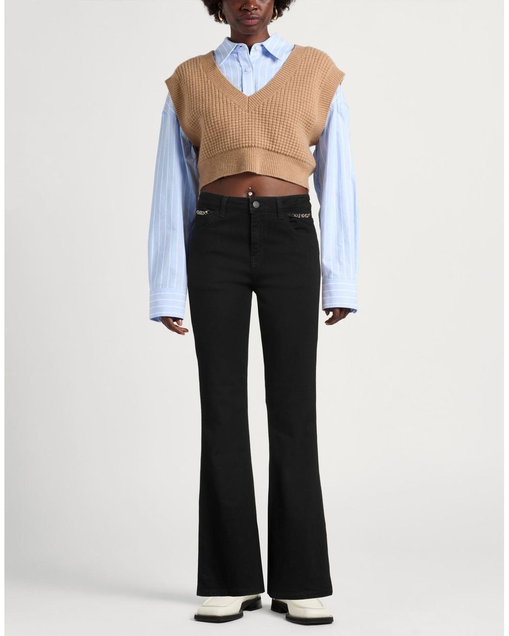 Maje Black Jeans