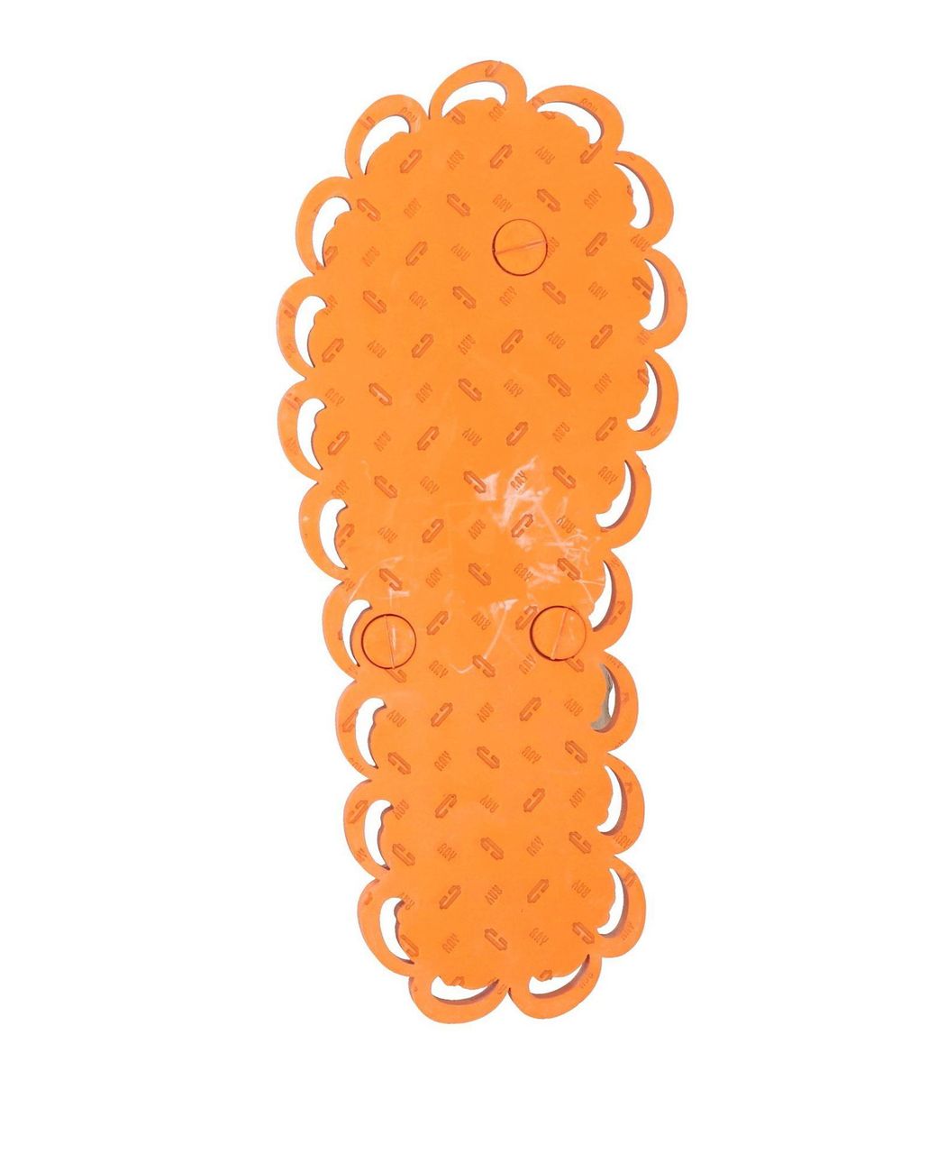Carlotha Ray Orange Thong Sandal