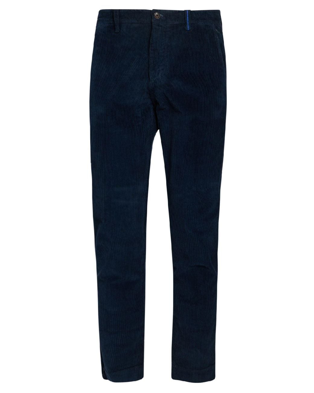Harmont & Blaine Blue Pants Cotton, Elastane for men