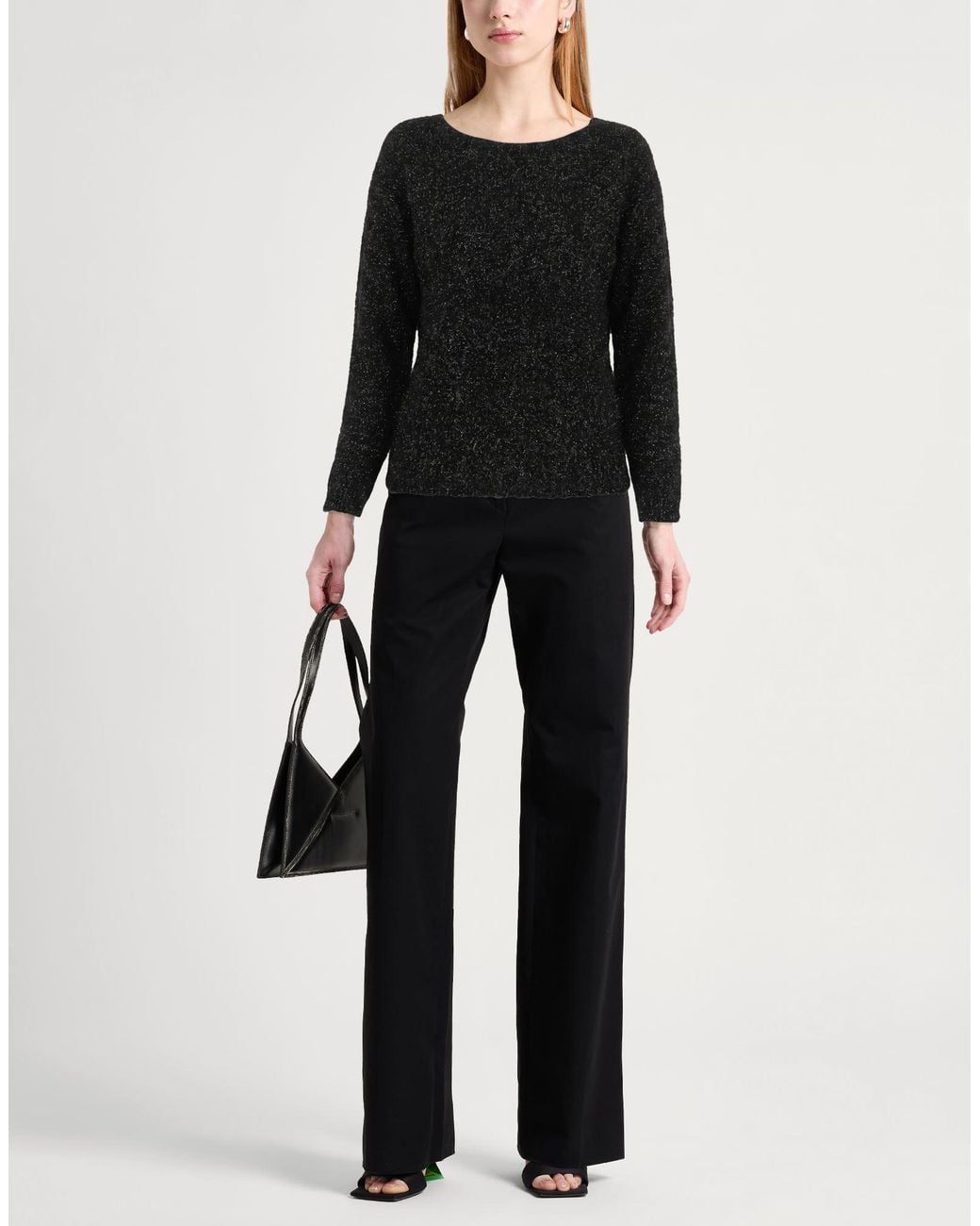 Pullover Alpha Studio de color Black