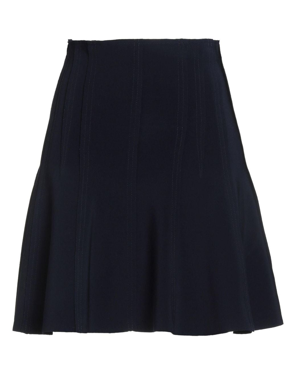 Norma Kamali Blue Mini Skirts