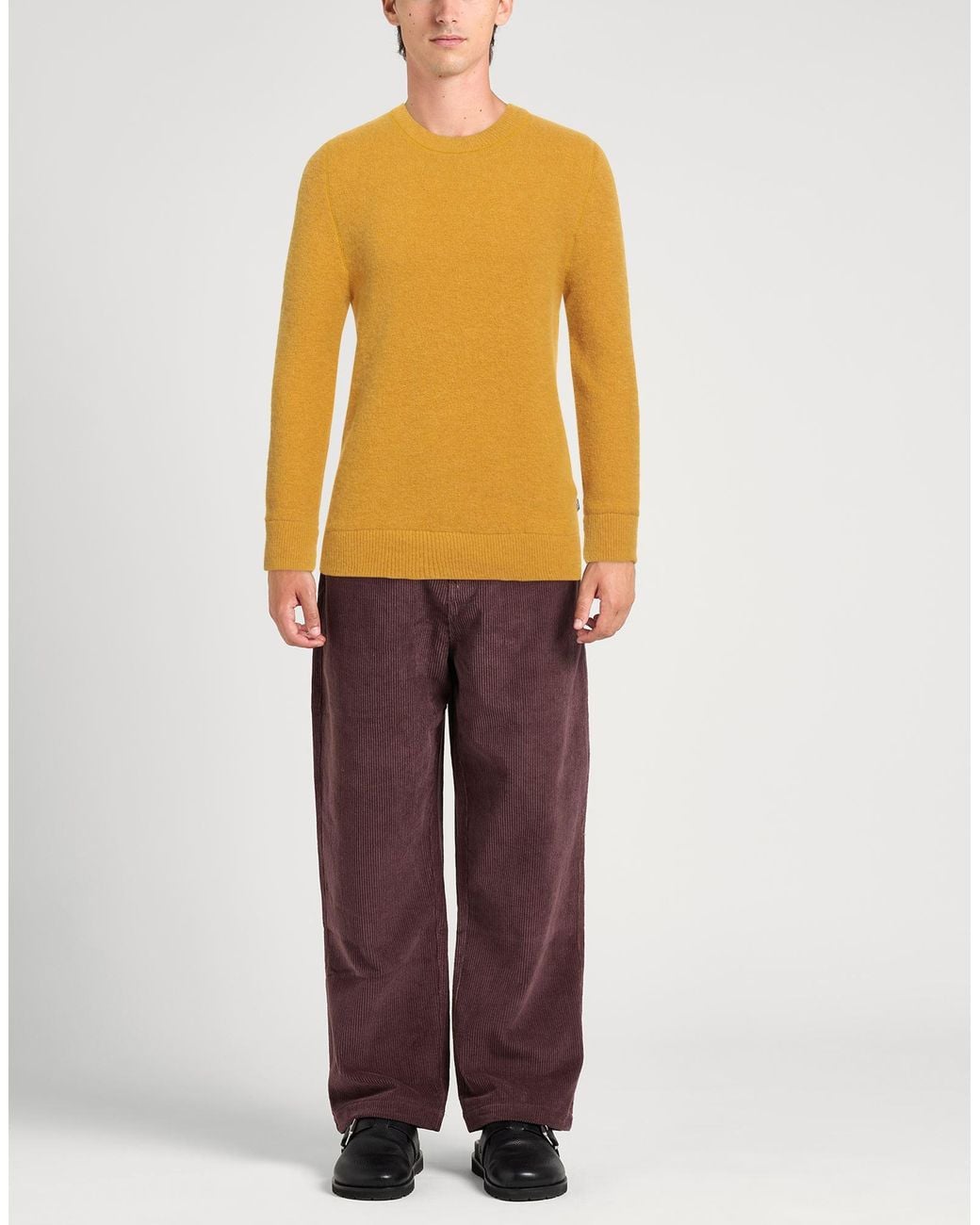 Pullover Alpha Studio de hombre de color Yellow