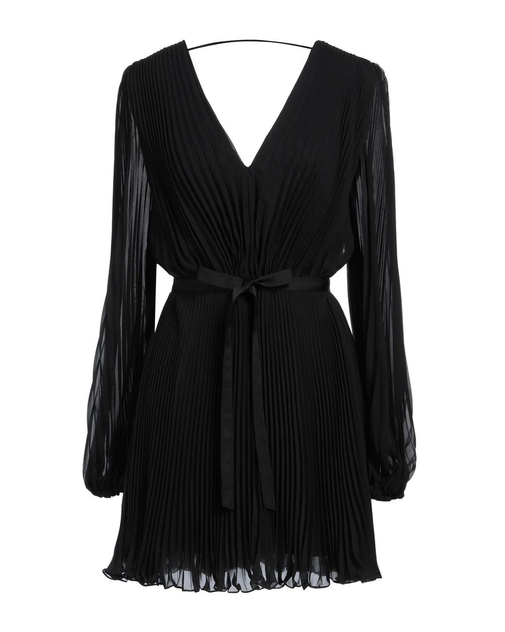 Max Mara Black Mini Dress Polyester