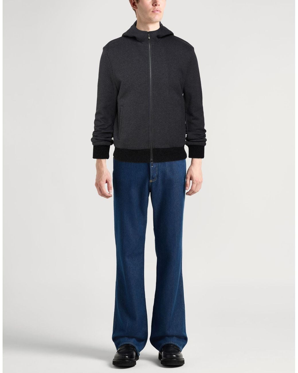 Drumohr Blue Sweatshirt Cotton for men