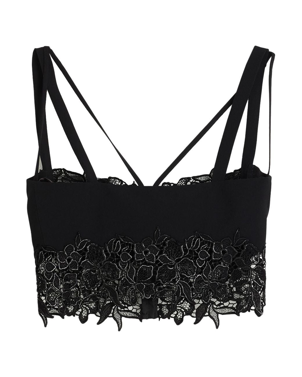 Versace Black Top Acetate, Viscose, Polyamide