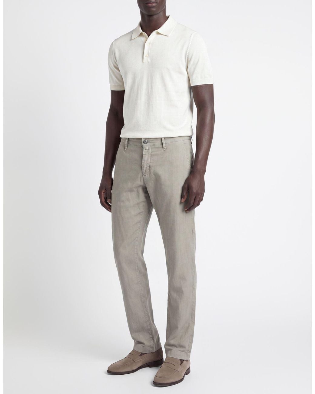 Jacob Cohen Gray Trouser for men
