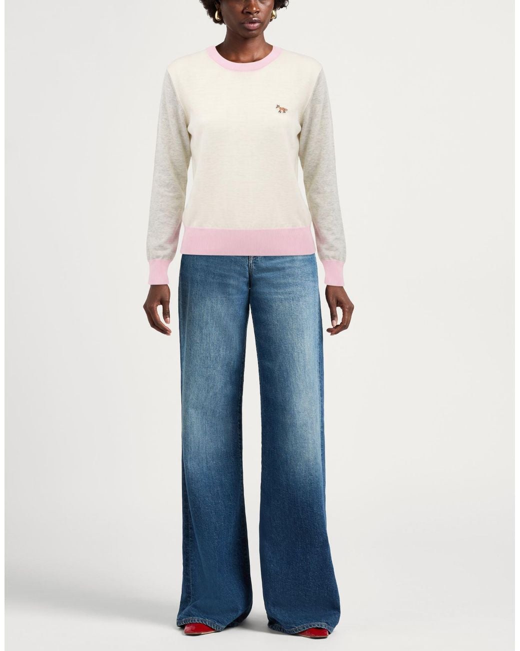 Pullover Maison Kitsuné de color Natural