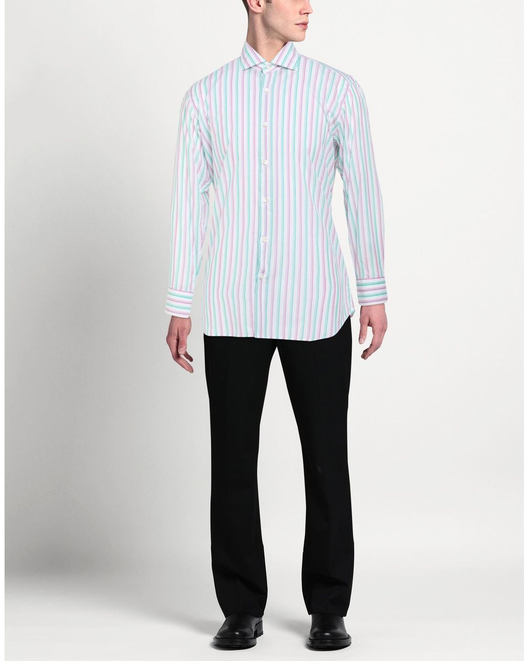 Camisa Guglielminotti de hombre de color Blue