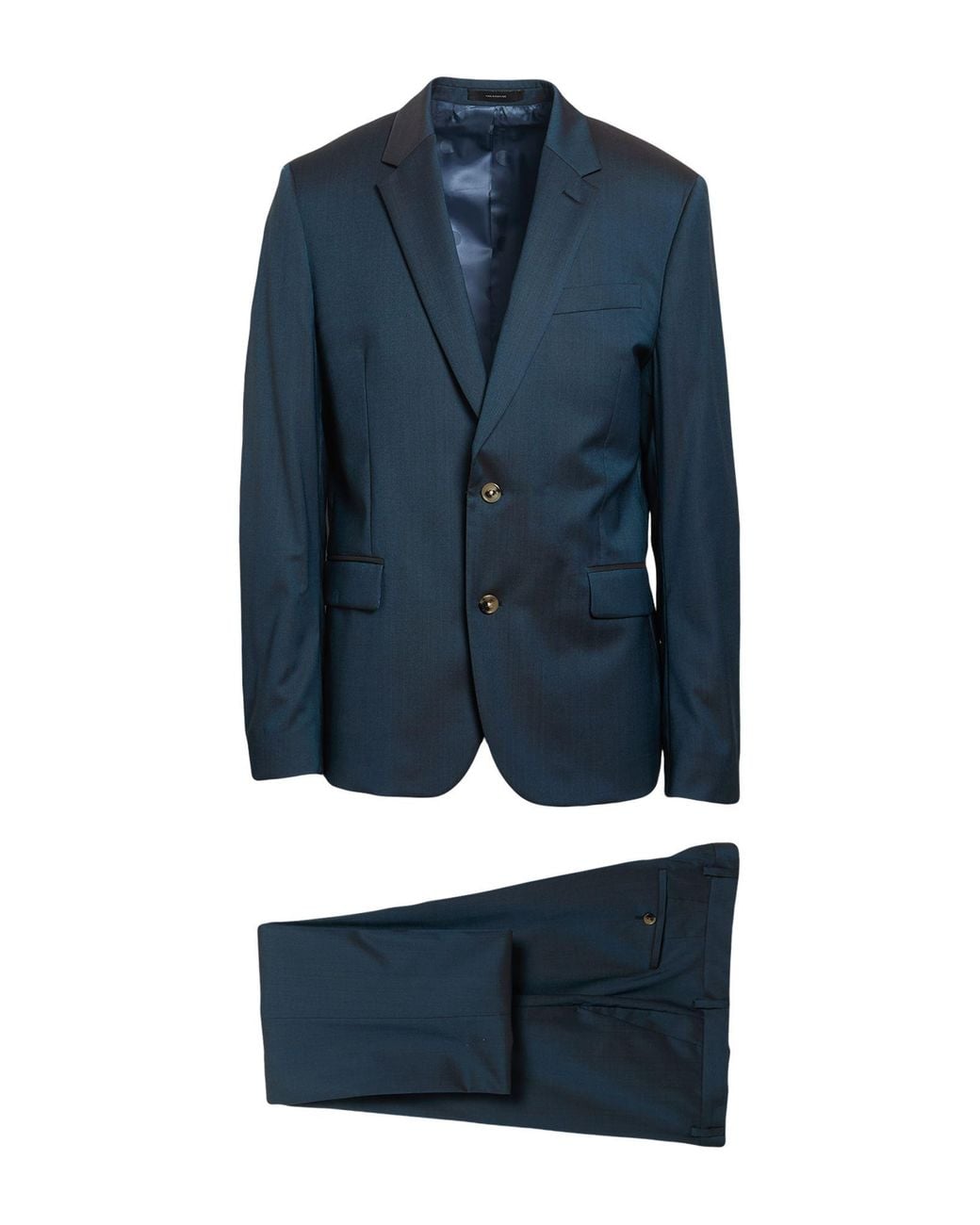 Paul Smith Blue Suit Wool for men