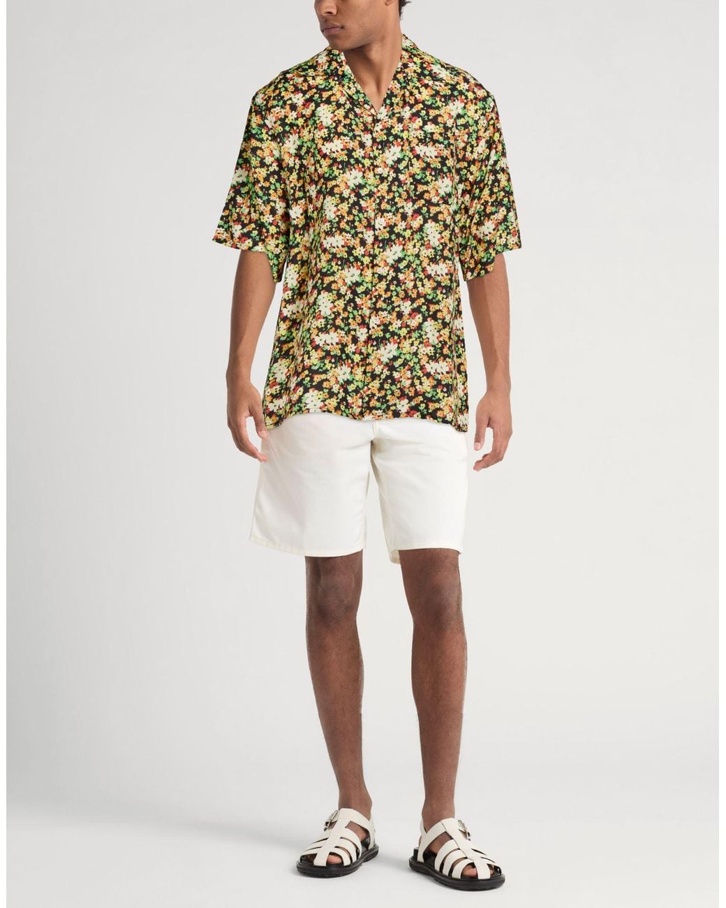 Marni Yellow Shirt Viscose for men