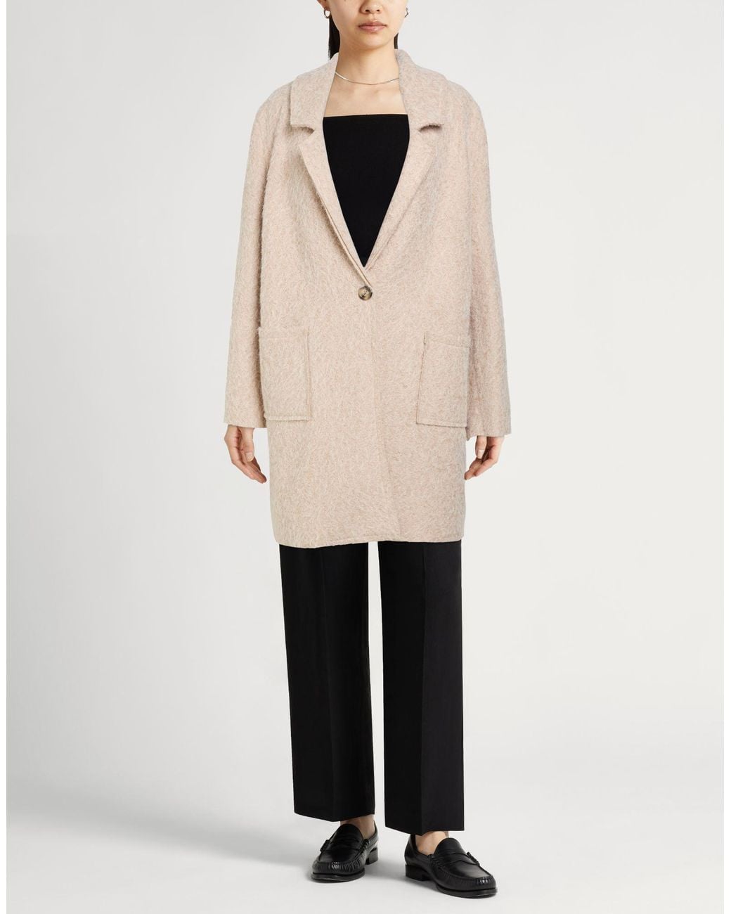 Berna Natural Coat Polyester
