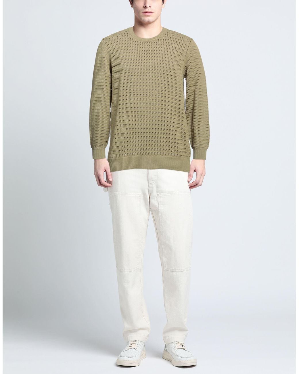 Roberto Collina Green Sweater for men