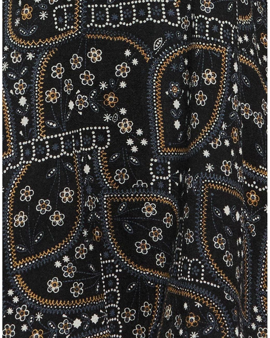 Antik Batik Black Mini Dress Wool