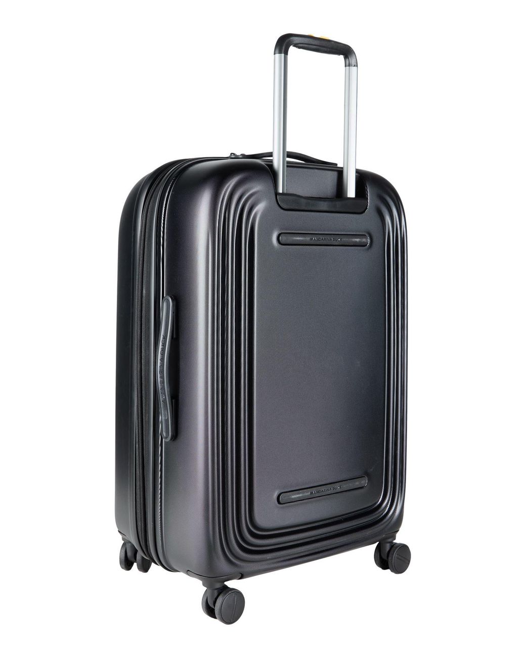 Mandarina Duck Black Wheeled Luggage for men