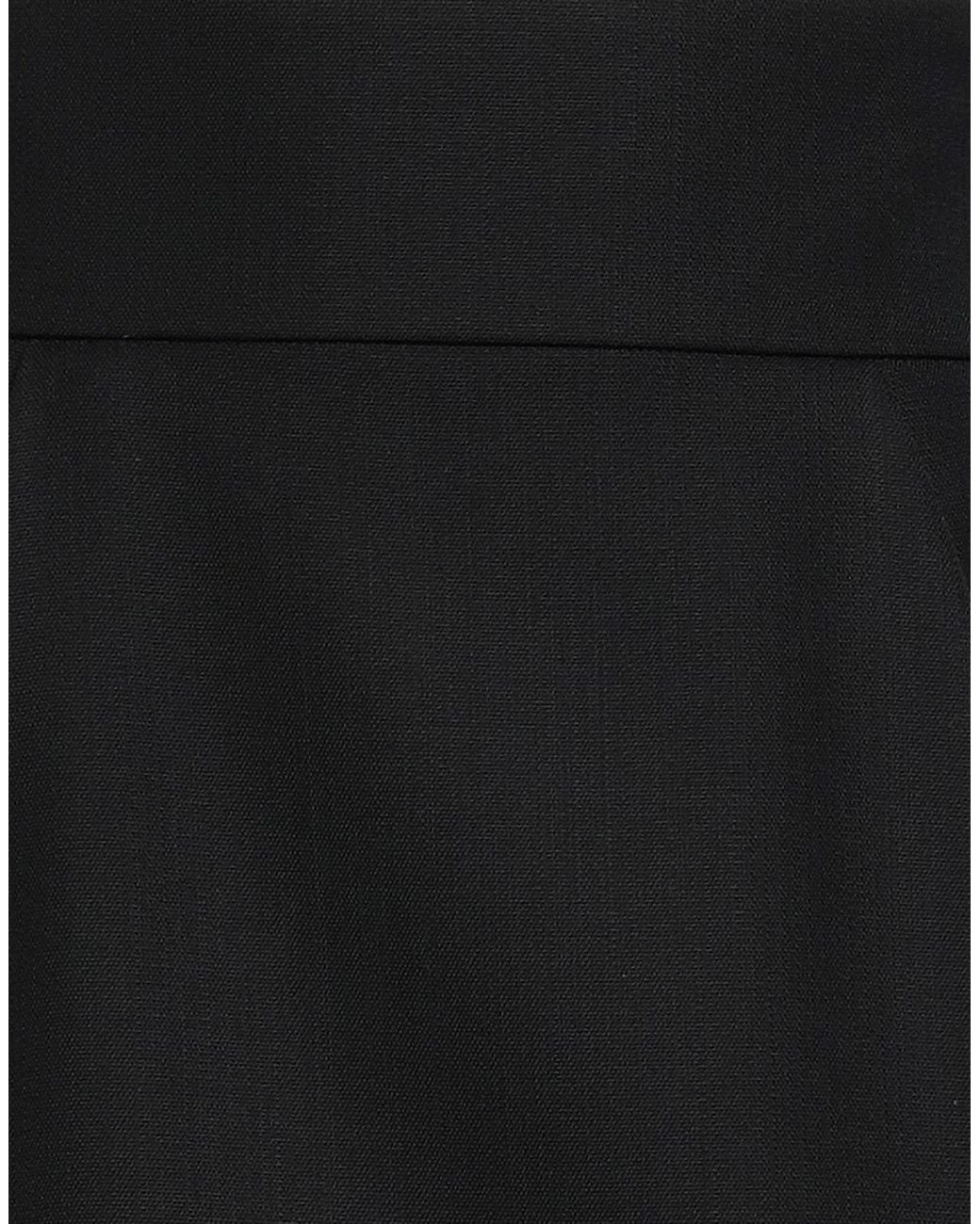 Alexandre Vauthier Black Mini Skirt
