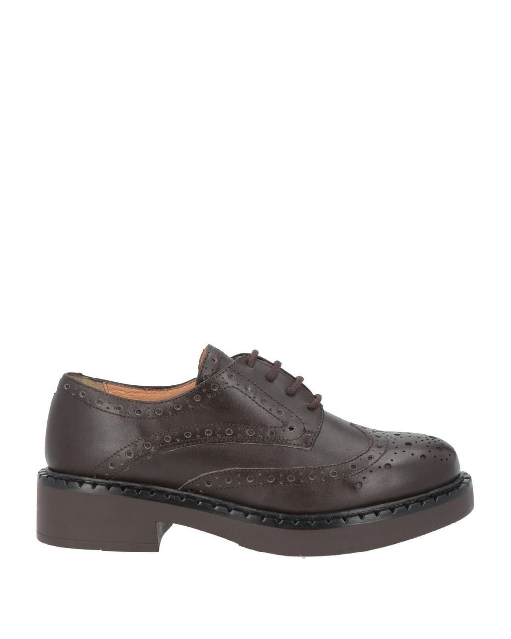 Twinset Brown Schnürschuh