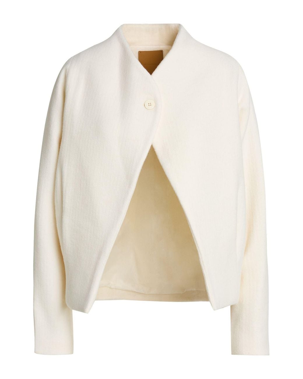 LE17SEPTEMBRE White Ivory Jacket Wool, Nylon