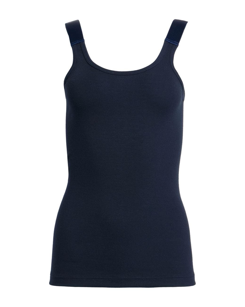 Helmut Lang Blue Tank Top