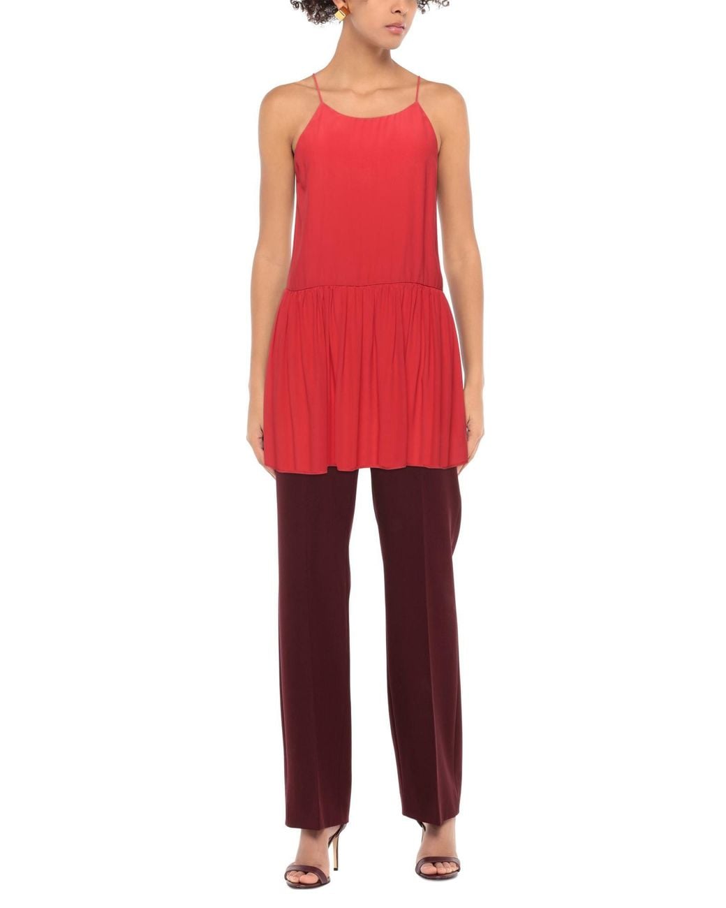 Top SOLOTRE de color Red