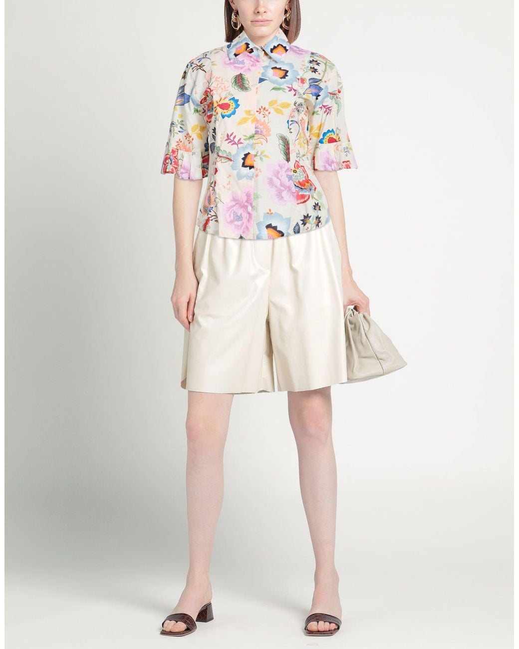 CONNOR & BLAKE White Cream Shirt Cotton