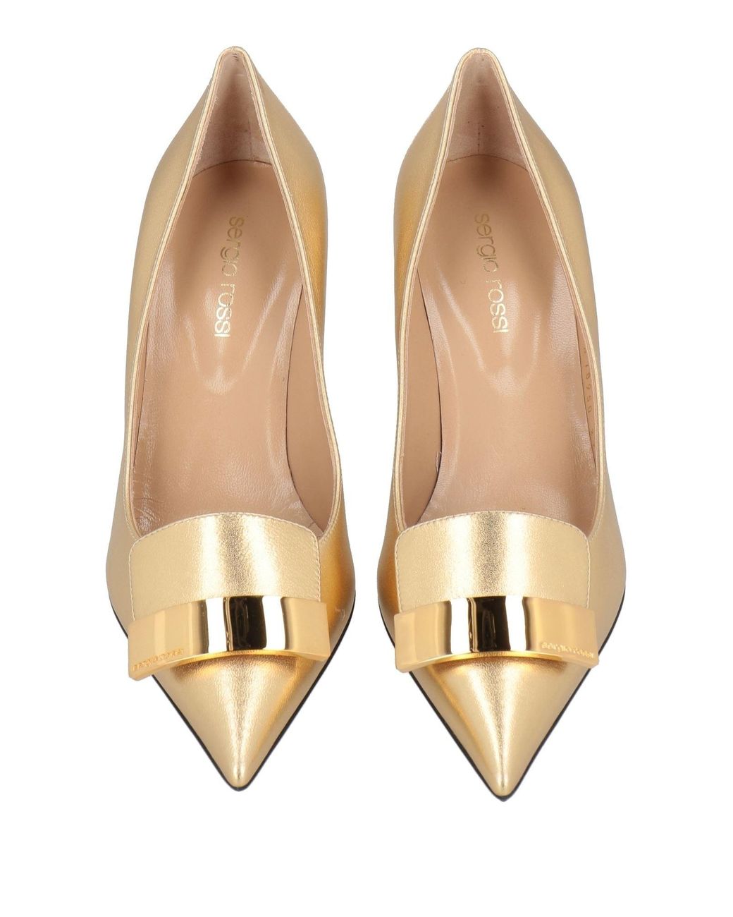 Sergio Rossi Natural Sr1 Pumps Leather