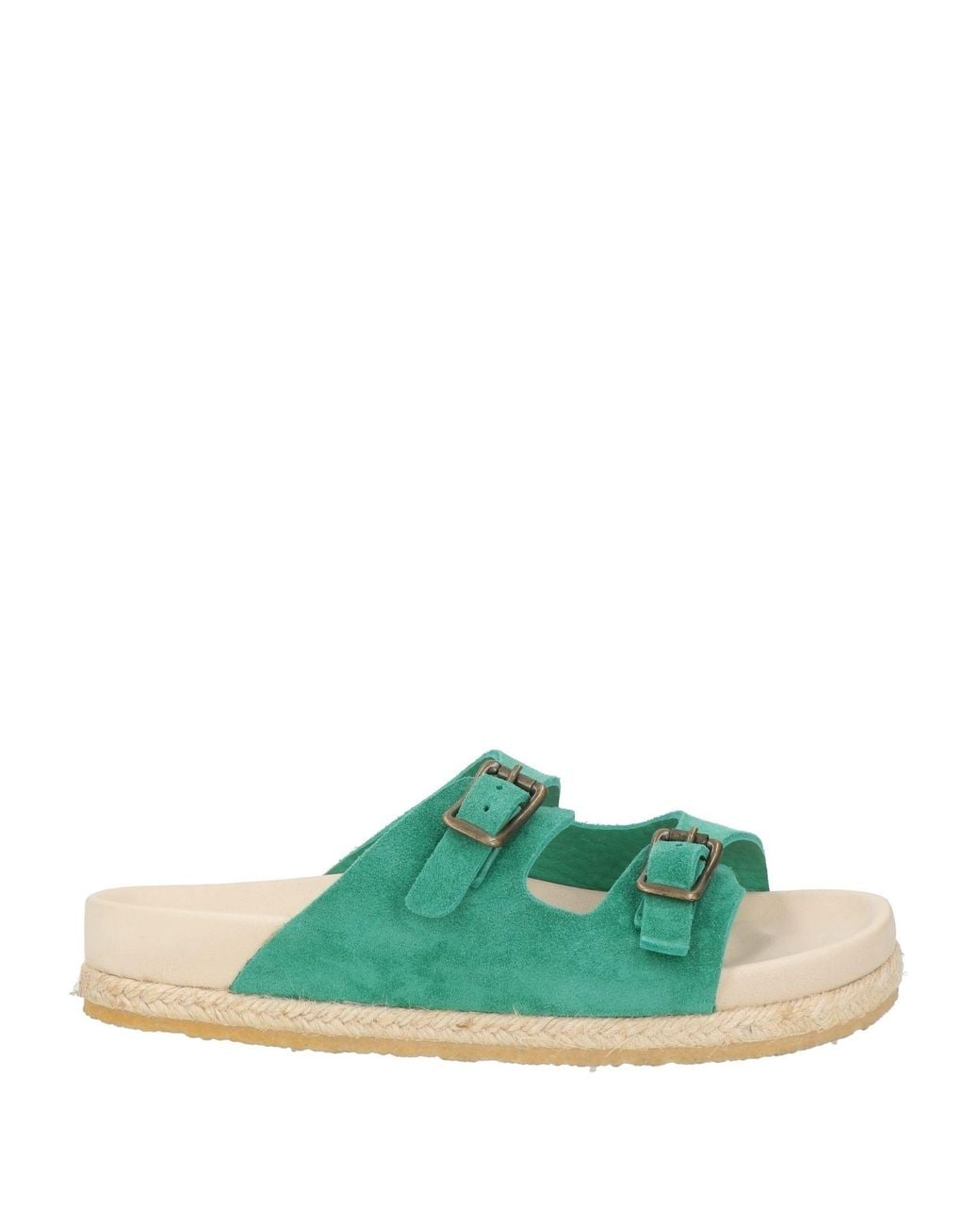Yuketen Green Sandals Cowhide for men