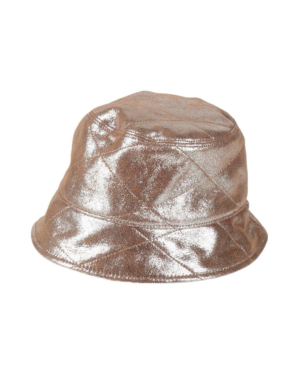 Brunello Cucinelli Natural Hat Leather