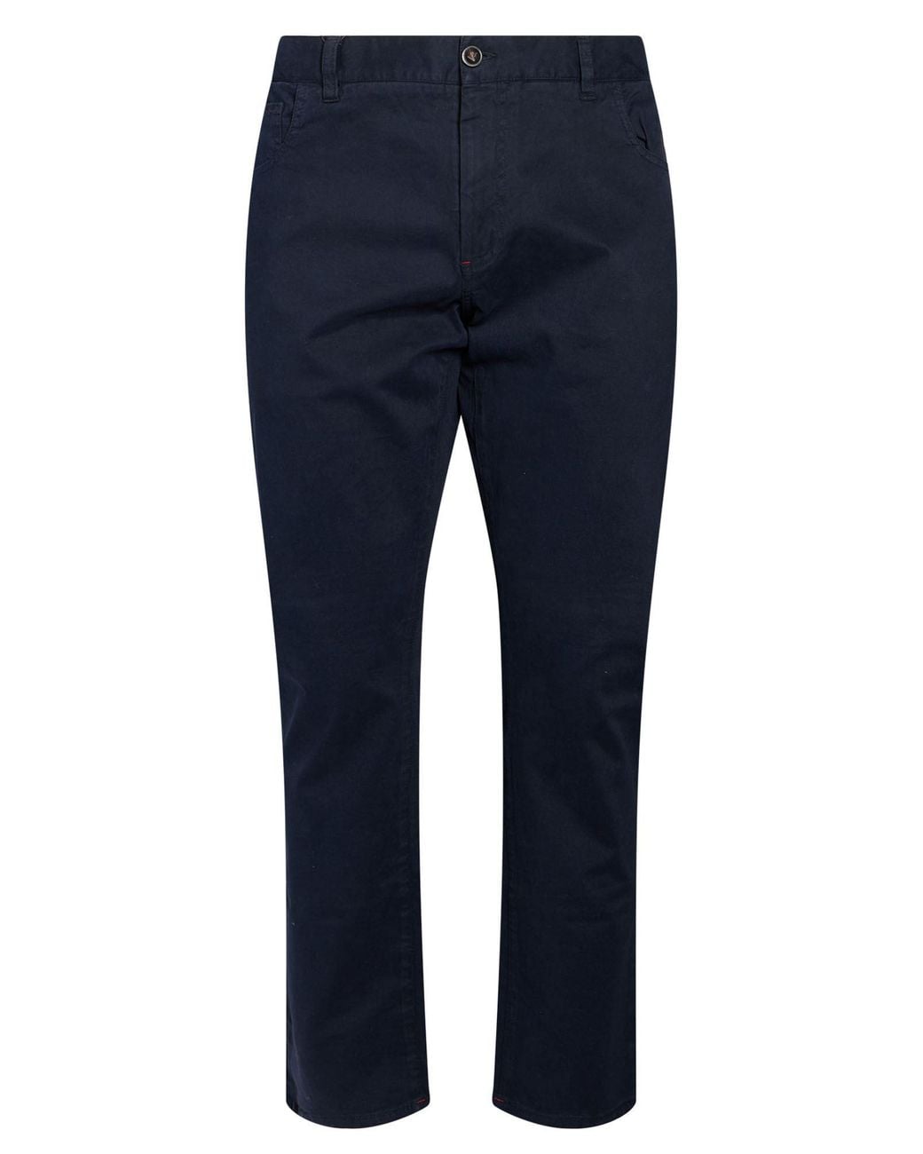 Isaia Blue Midnight Pants Cotton, Elastane for men