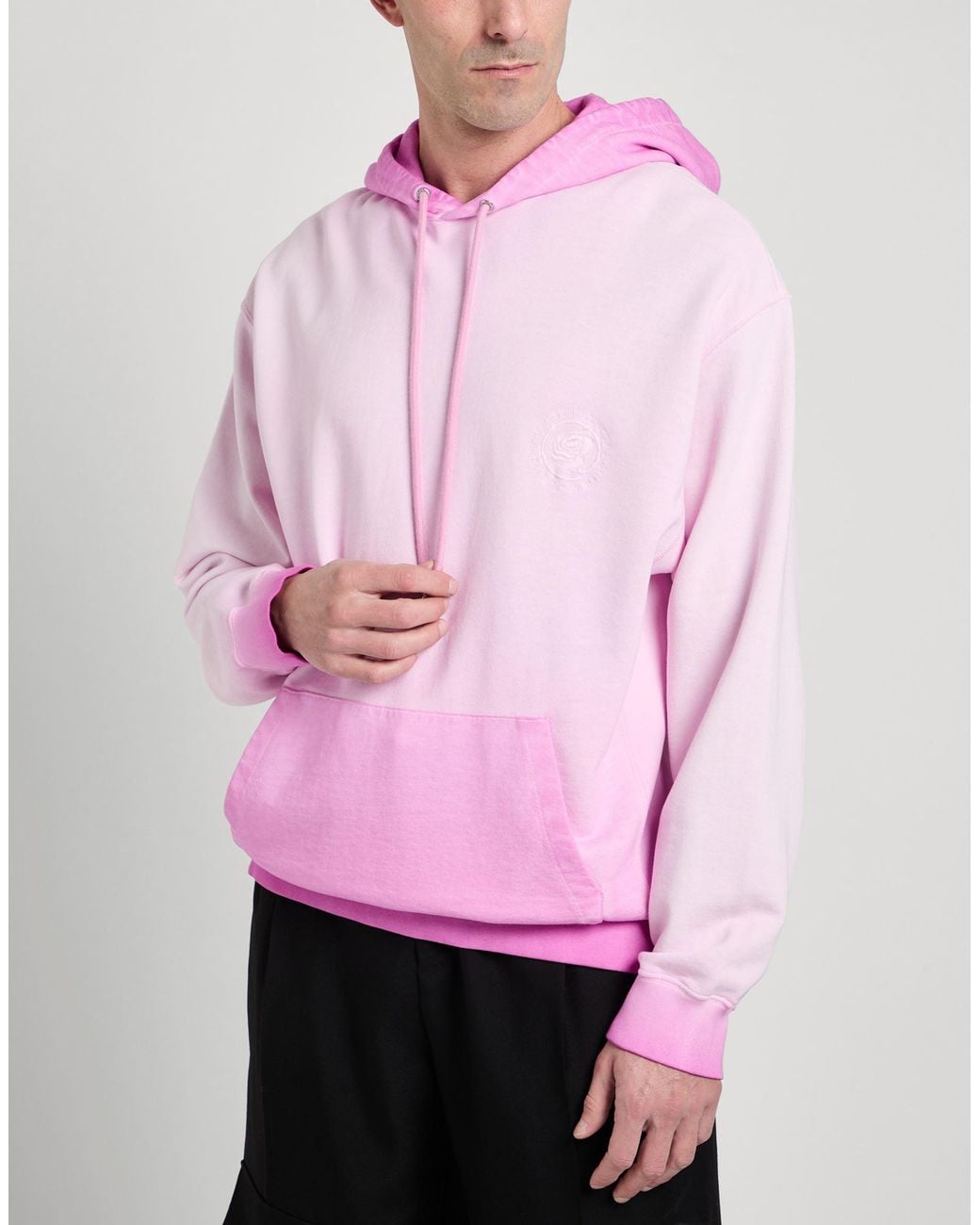 Opening Ceremony Pink Sweatshirt Cotton, Elastane for men