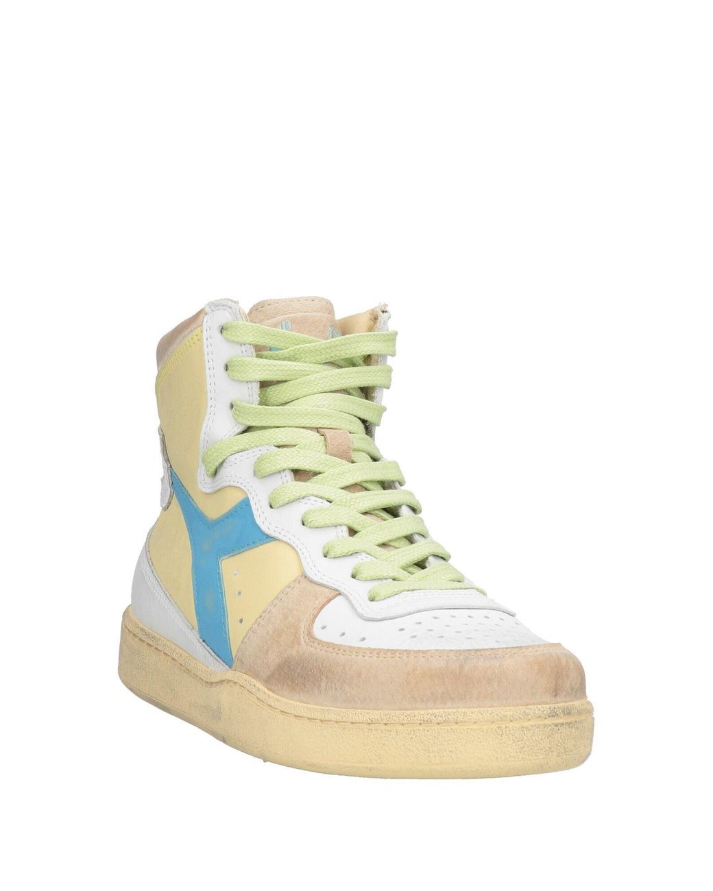 Diadora Yellow X Bellerose Sneakers Leather