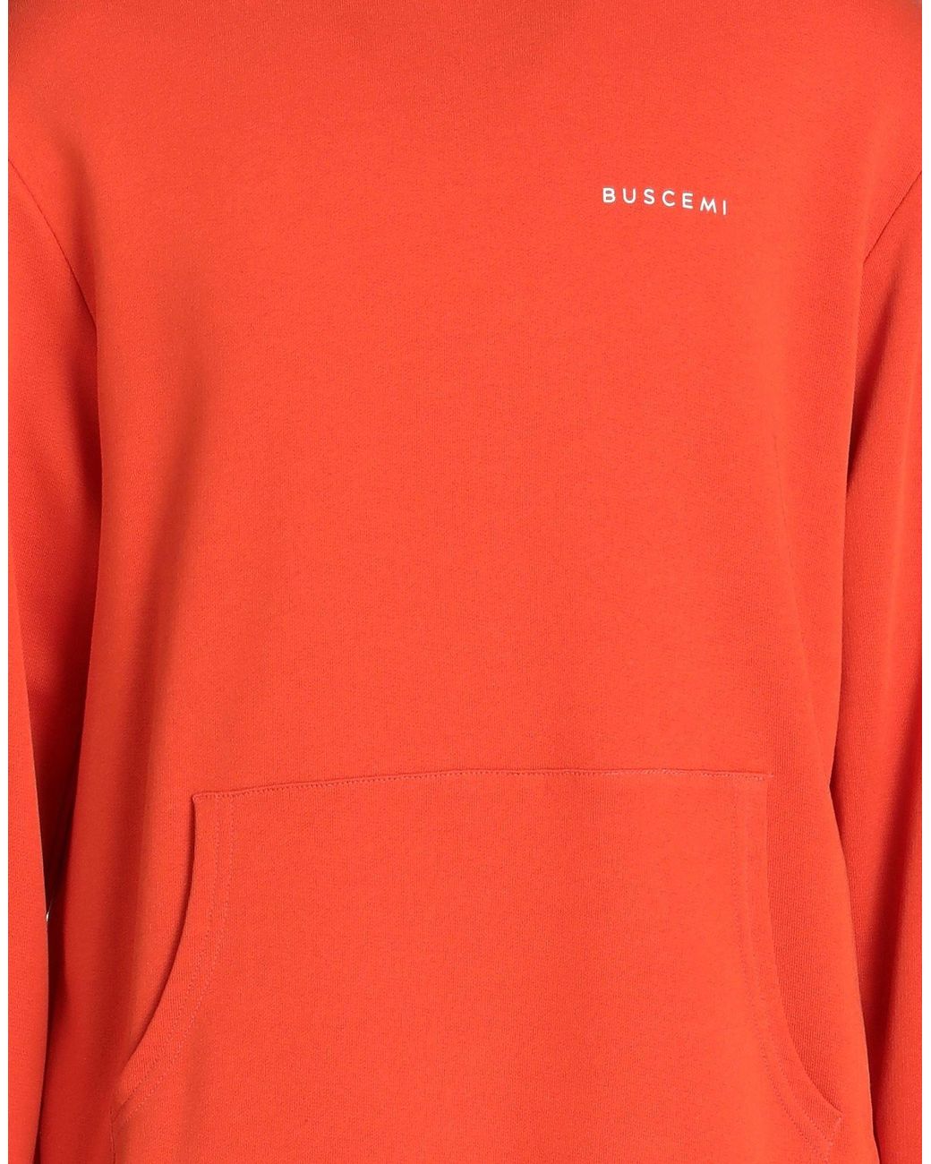 Buscemi Orange Sweatshirt for men