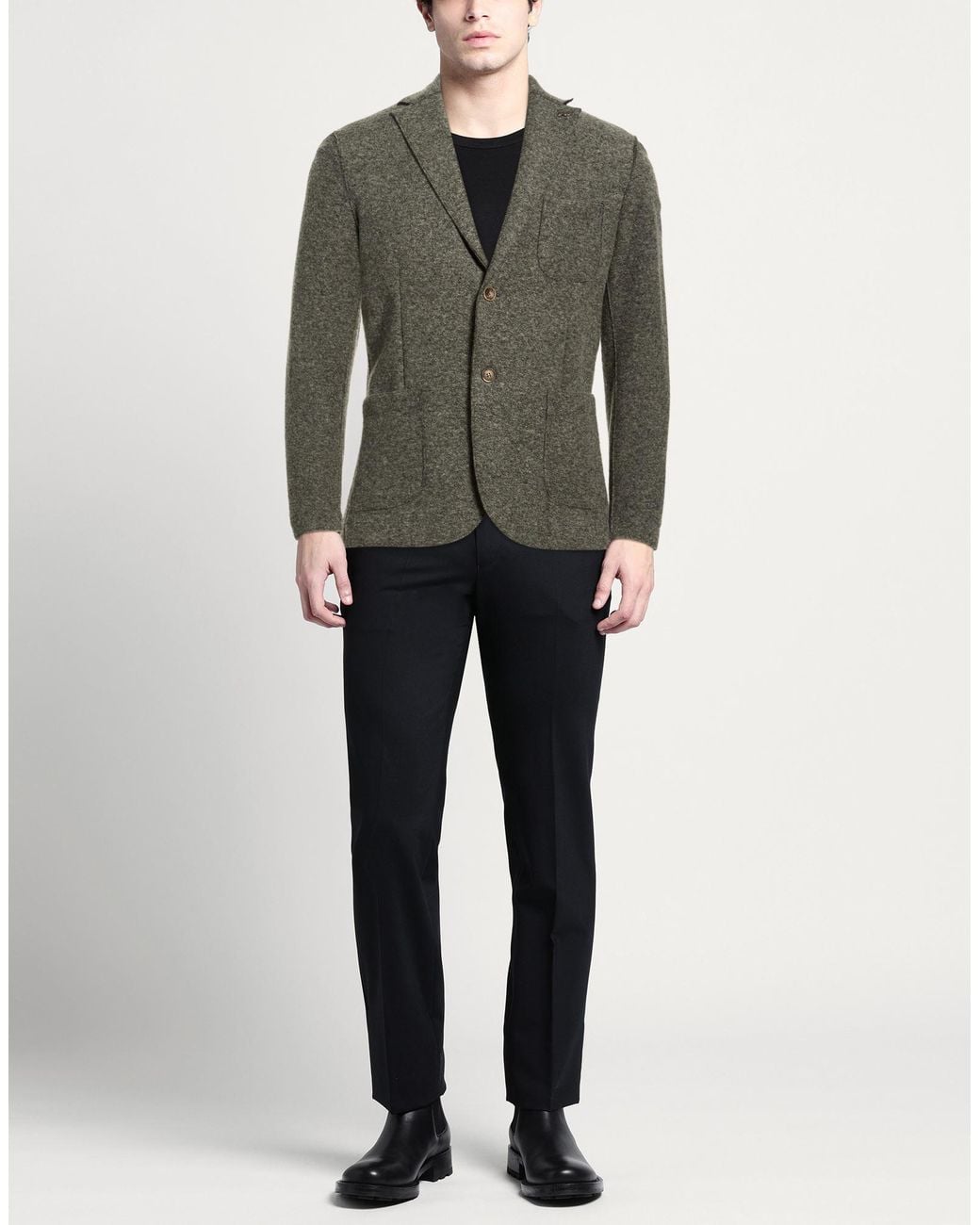 Americana Bob de hombre de color Green