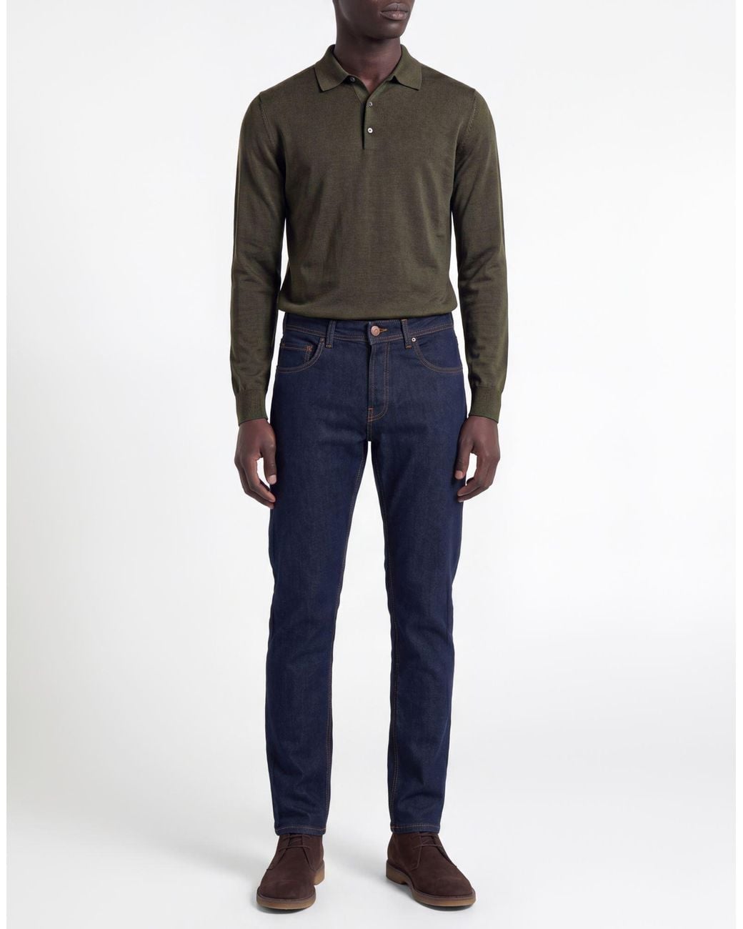 Liu Jo Blue Jeans Cotton, Elastane for men