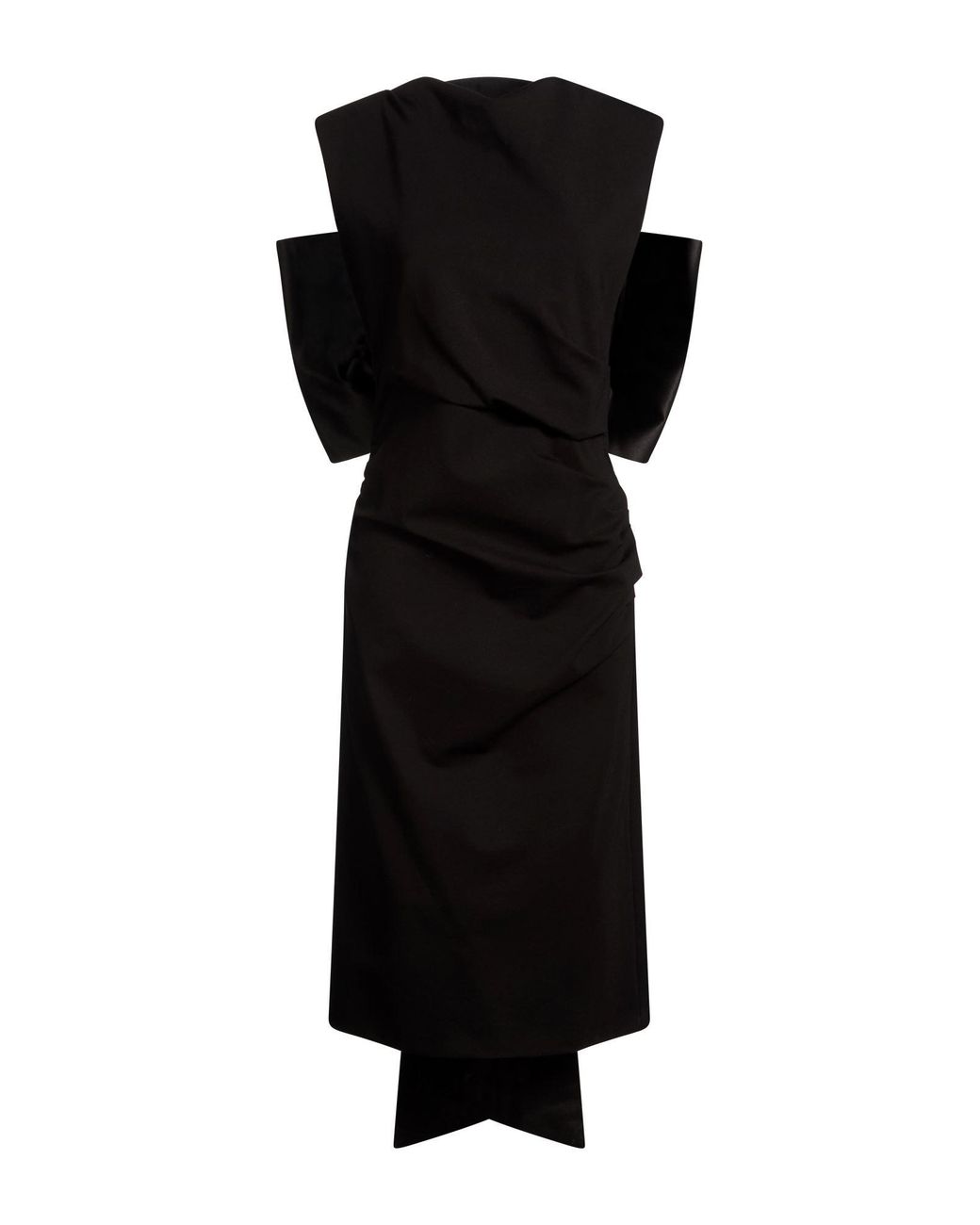 Dorothee Schumacher Black Midi Dresses