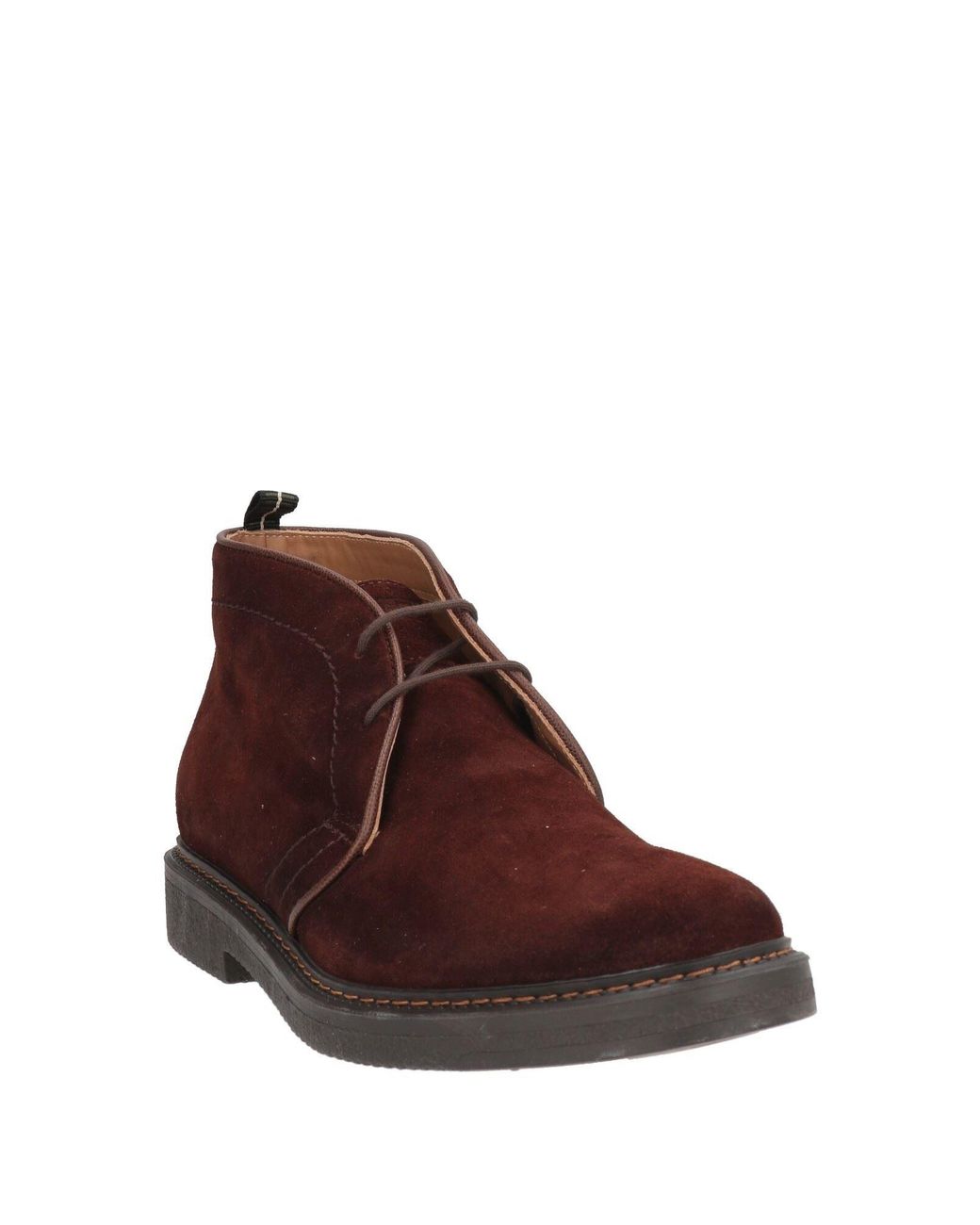 Brimarts Brown Ankle Boots Soft Leather for men