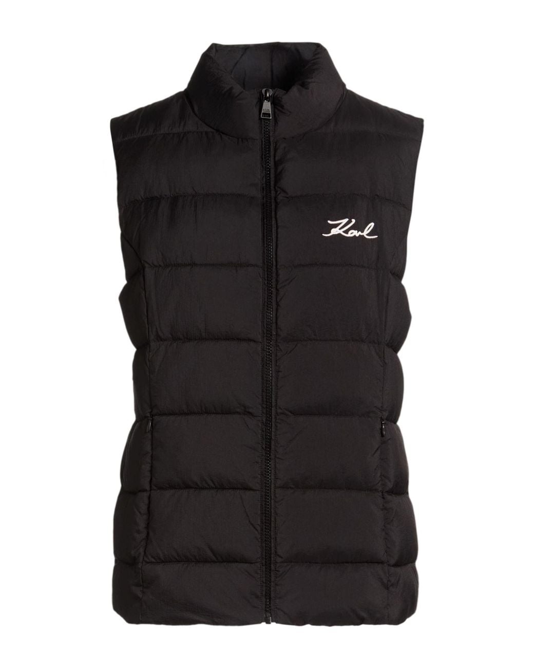 Karl Lagerfeld Black Gilet