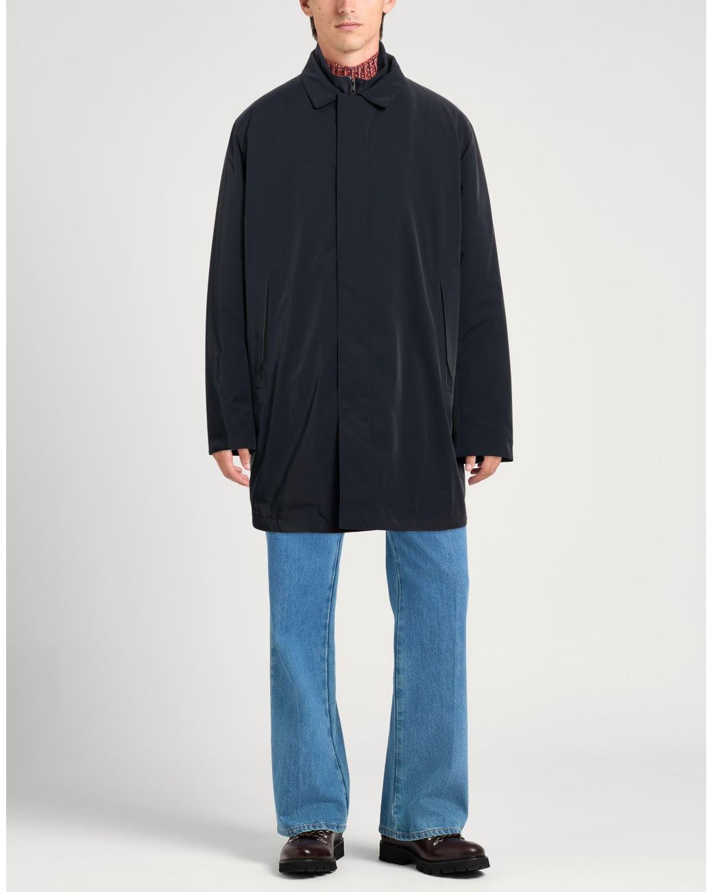 People Of Shibuya Blue Coat for men